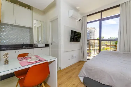 Apartamento com 1 Quarto à venda, 21m² no Mossunguê, Curitiba