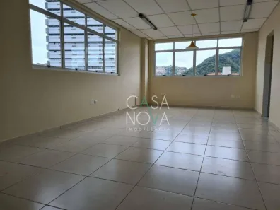 Sala Comercial para alugar, 64m² no Vila Mathias, Santos