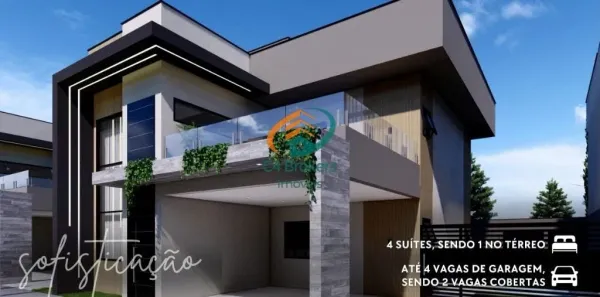 Casa de Condomínio com 4 Quartos à venda, 173m² no Vila Esperia ou Giglio, Atibaia