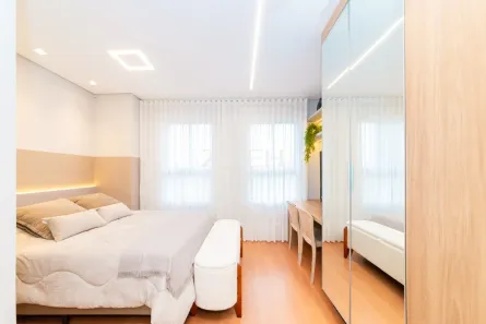 Apartamento com 1 Quarto para alugar, 22m² no Cabral, Curitiba