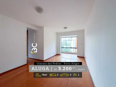 Apartamento com 3 Quartos para alugar, 75m² no Chácara das Pedras, Porto Alegre