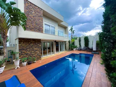 Casa de Condomínio com 5 Quartos para alugar, 414m² no Residencial e Empresarial Alphaville, Ribeirão Preto