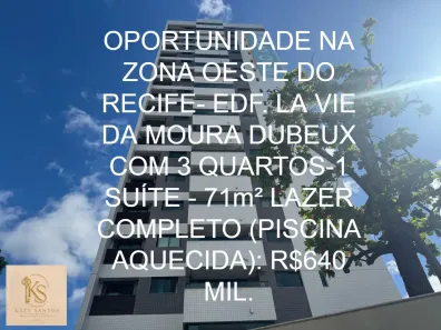 Apartamento com 3 Quartos à venda, 71m² no Várzea, Recife