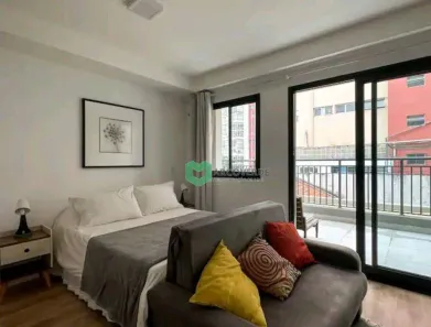 Apartamento com 1 Quarto para alugar, 28m² no Perdizes, São Paulo