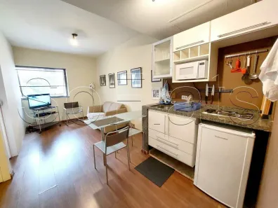 Flat com 1 Quarto para alugar, 28m² no Jardim Paulista, São Paulo