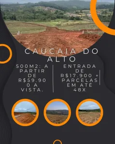 Lote/Terreno à venda, 500m² no Altos de Caucaia (Caucaia do Alto), Cotia