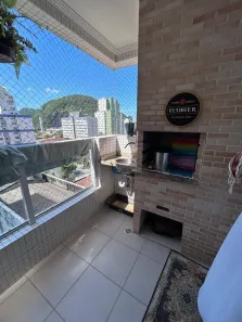 Apartamento com 2 Quartos para alugar, 74m² no Centro, São Vicente