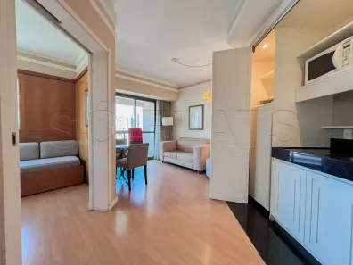 Apartamento com 1 Quarto para alugar, 50m² no Vila Nova Conceição, São Paulo
