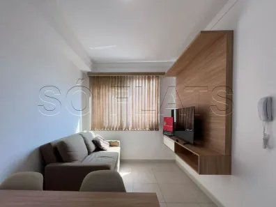 Apartamento com 1 Quarto para alugar, 27m² no Jardim Caravelas, São Paulo