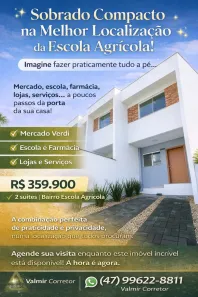 Sobrado com 2 Quartos à venda, 65m² no Escola Agrícola, Blumenau