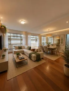 Apartamento com 3 Quartos à venda, 133m² no Gonzaga, Santos