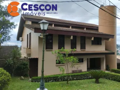 Sobrado com 4 Quartos à venda, 442m² no Residencial Morada dos Pássaros-Aldeia da Serra, Barueri