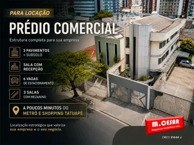 Prédio Comercial para alugar, 600m² no Vila Azevedo, São Paulo