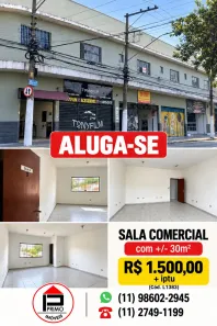Ponto Comercial para alugar, 36m² no Vila Talarico, São Paulo