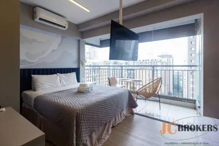 Apartamento com 1 Quarto à venda, 25m² no Indianópolis, São Paulo
