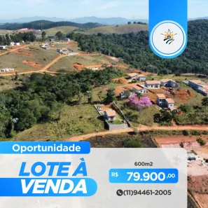 Lote/Terreno à venda, 600m² no Centro, Igaratá