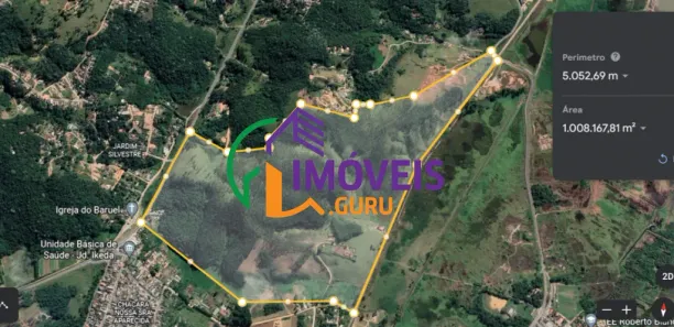 Lote/Terreno à venda, 922000m² no Jardim Ikeda, Suzano