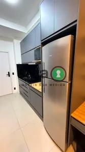 Apartamento com 1 Quarto para alugar, 27m² no Moema, São Paulo
