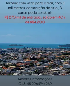 Lote/Terreno à venda, 3000m² no Ingleses do Rio Vermelho, Florianópolis