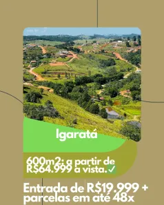 Lote/Terreno à venda, 600m² no Centro, Igaratá
