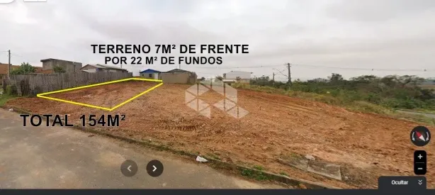 Lote/Terreno à venda, 154m² no Mário Quintana, Porto Alegre