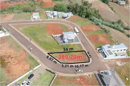 Lote/Terreno à venda, 398m² no , Trindade do Sul