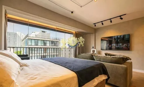 Apartamento com 1 Quarto à venda, 33m² no Pinheiros, São Paulo
