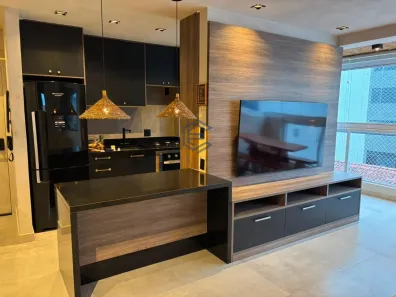 Apartamento com 1 Quarto à venda, 57m² no Ponta da Praia, Santos