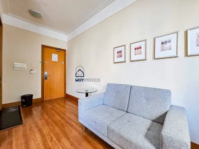 Apartamento com 1 Quarto para alugar, 45m² no Lourdes, Belo Horizonte