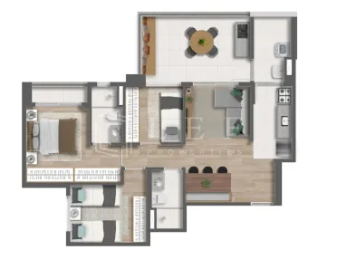 Apartamento com 3 Quartos à venda, 74m² no Vila Mascote, São Paulo