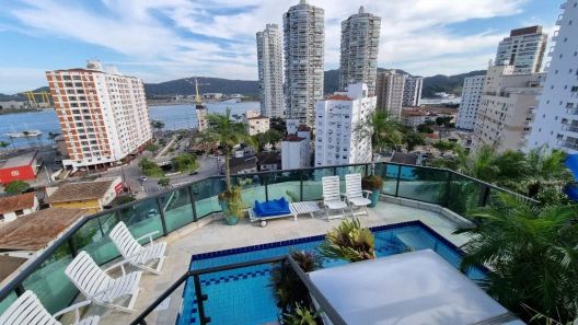Cobertura com 6 Quartos à venda, 493m² no Ponta da Praia, Santos
