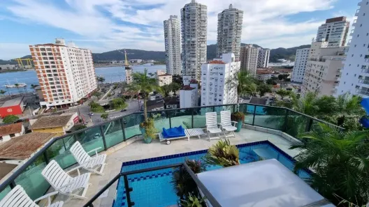 Cobertura com 6 Quartos à venda, 493m² no Ponta da Praia, Santos