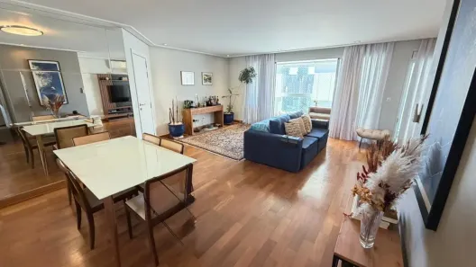 Apartamento com 3 Quartos para alugar, 152m² no Brooklin Paulista, São Paulo