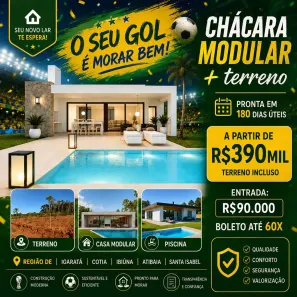 Fazenda/Sítio com 3 Quartos à venda, 600m² no Recreio São Vicente, Atibaia