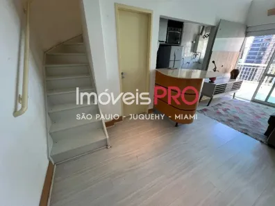 Apartamento com 1 Quarto para alugar, 55m² no Vila Nova Conceição, São Paulo