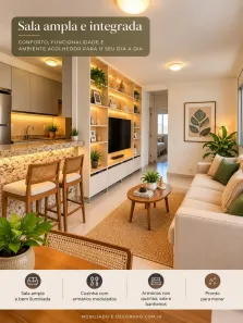 Apartamento com 2 Quartos à venda, 69m² no Praia da Baleia, Serra