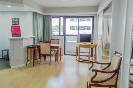 Flat com 1 Quarto para alugar, 45m² no Cerqueira César, São Paulo