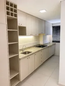 Apartamento com 2 Quartos para alugar, 56m² no Vila São Francisco, Hortolândia