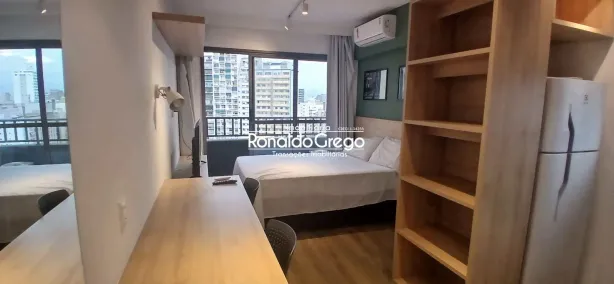 Apartamento com 1 Quarto para alugar, 24m² no Consolação, São Paulo