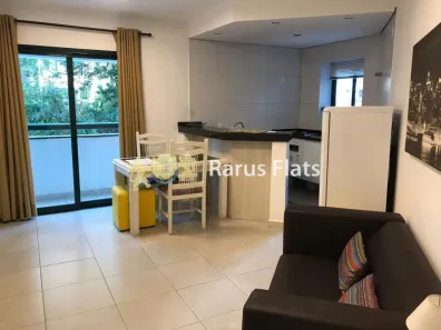 Flat com 1 Quarto para alugar, 40m² no Itaim Bibi, São Paulo