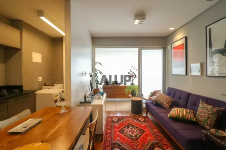 Apartamento com 1 Quarto à venda, 48m² no Cidade Monções, São Paulo