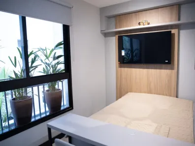 Apartamento com 1 Quarto para alugar, 25m² no Perdizes, São Paulo