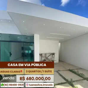 Casa com 3 Quartos à venda, 110m² no Novo Aleixo, Manaus