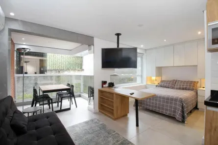 Kitnet com 1 Quarto à venda, 30m² no Pinheiros, São Paulo