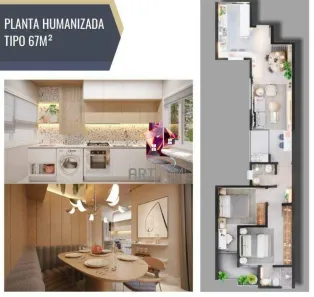 Apartamento com 2 Quartos à venda, 67m² no Nova Petrópolis, São Bernardo do Campo