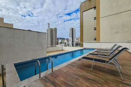 Apartamento com 1 Quarto para alugar, 45m² no Lourdes, Belo Horizonte