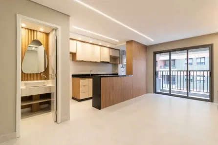 Apartamento com 1 Quarto para alugar, 51m² no Alphaville Centro Industrial e Empresarial/Alphaville., Barueri