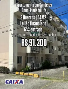Apartamento com 3 Quartos à venda, 53m² no Candeias, Jaboatão dos Guararapes