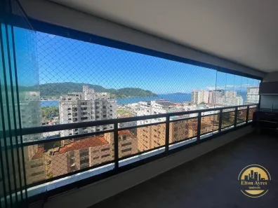 Apartamento com 3 Quartos para alugar, 126m² no Ponta da Praia, Santos