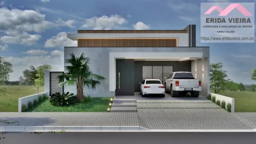 Casa de Condomínio com 4 Quartos à venda, 183m² no Loteamento Residencial Colina do Belém, Taubaté